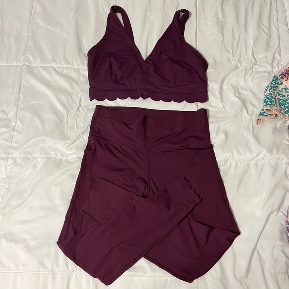 JoyLab Pants - scalloped set 💟